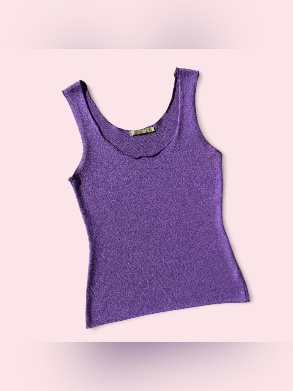 Relais purple tank top